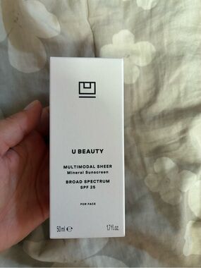 U Beauty Multimodal Sheer Mineral Sunscreen 50ml